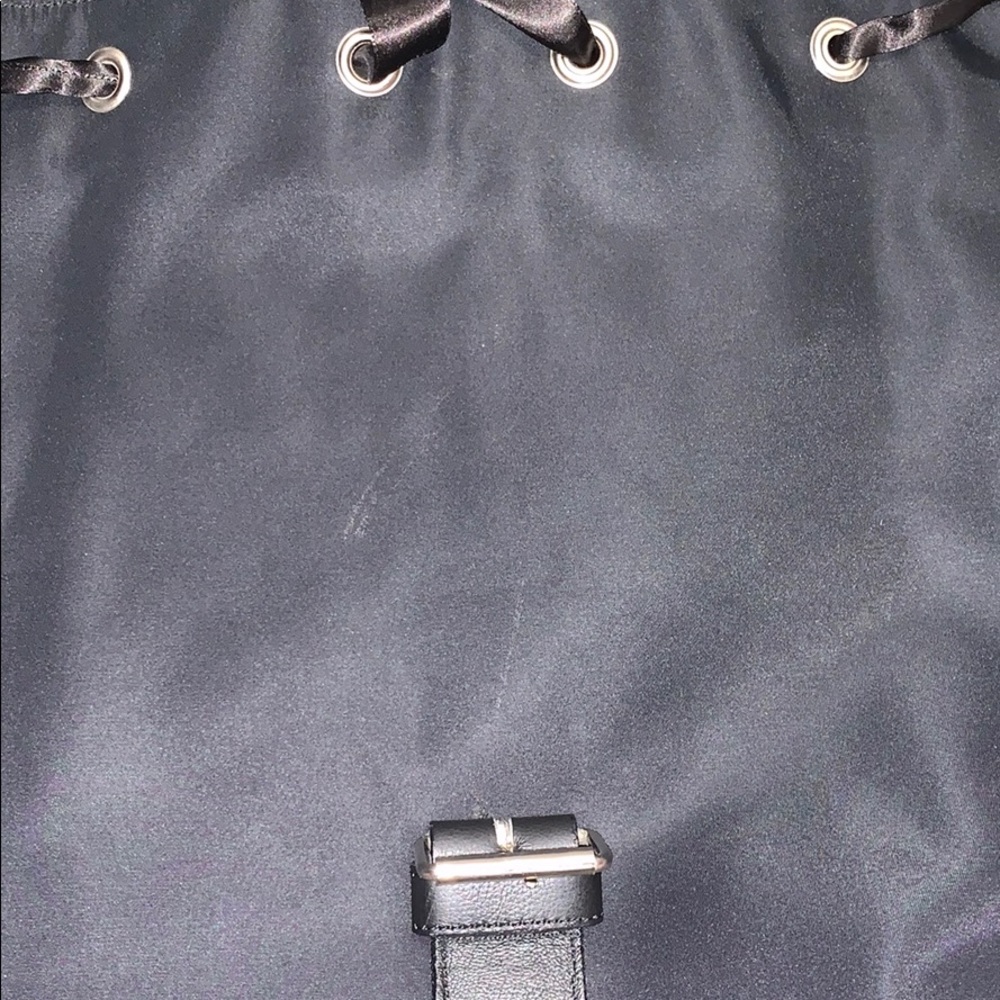 Dolce & Gabbana vintage black nylon drawstring backpack - Picture 9 of 12